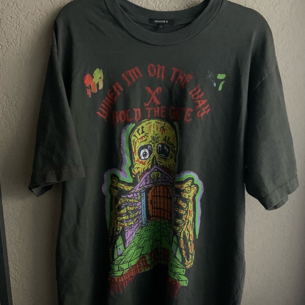 Season 6 Yeezy XXX “Hold The Gate” tee